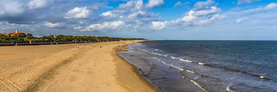 skegness beach in lincolnshire