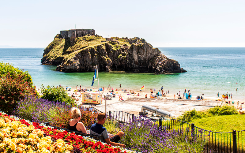 st catherines island in tenby, pembrokeshire